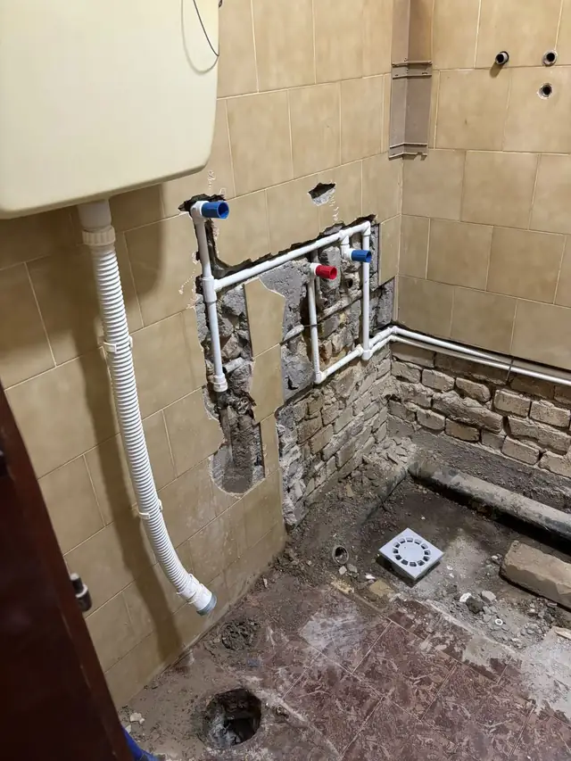Nova instalacija vode i odvoda u kupatilu